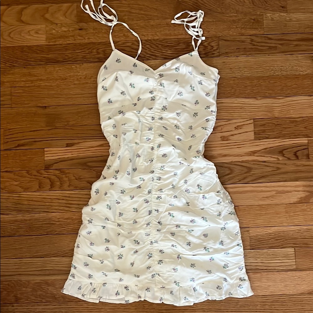 Floral White Sundress